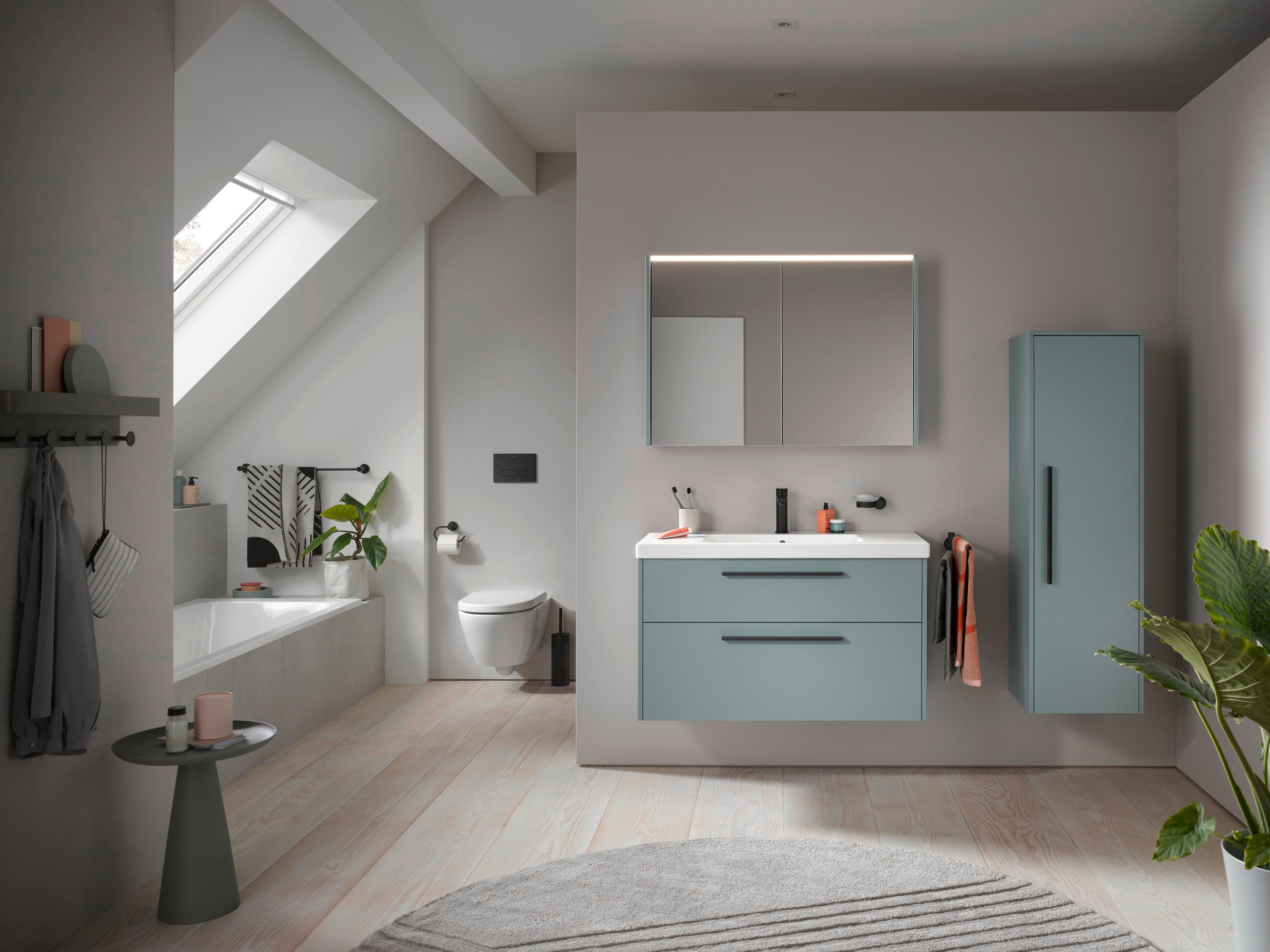 D-Code 19 5/8" Rectangular Wall Mounted Sink in White with Single Faucet Hole and with Overflow
