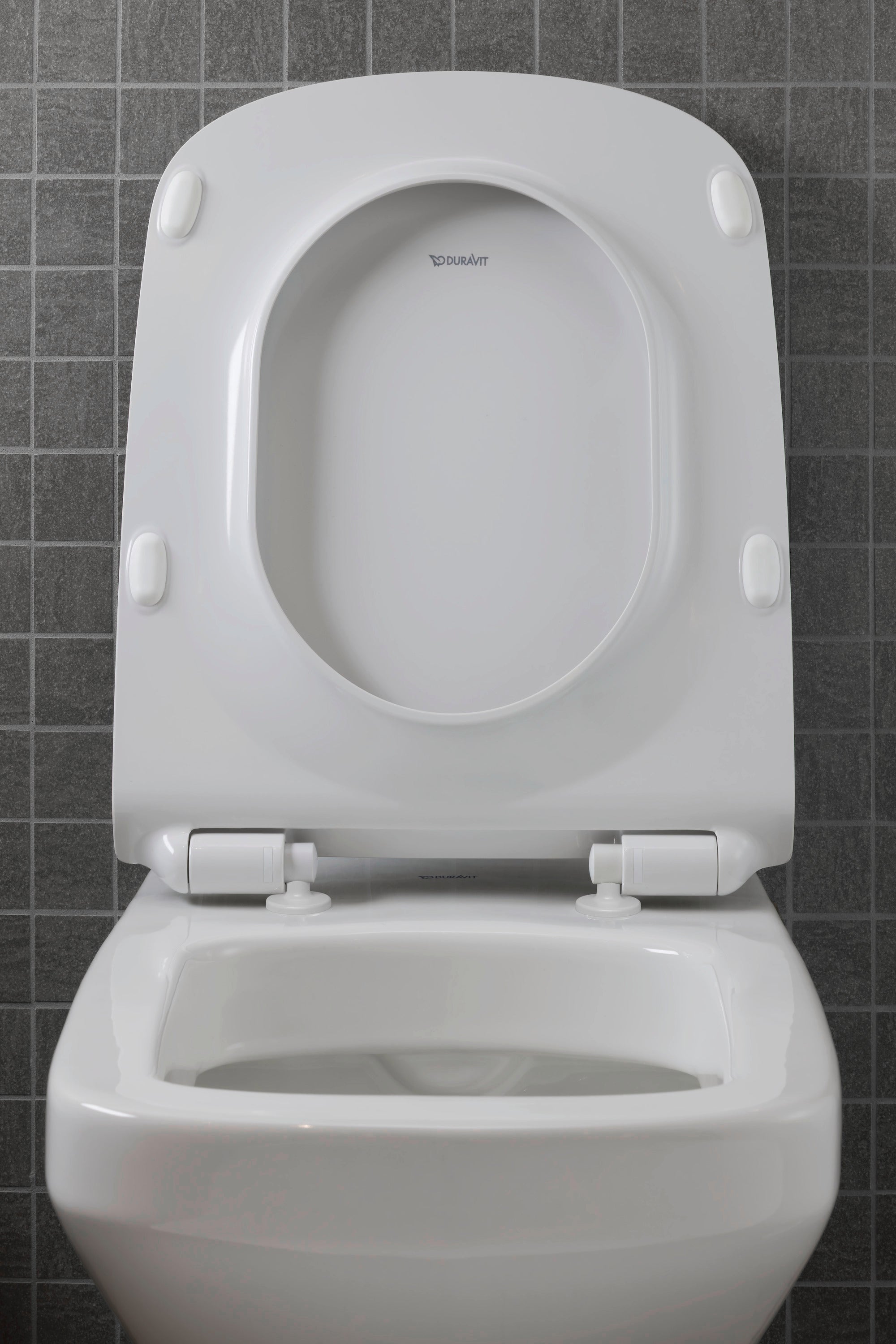 DuraStyle 1.6/0.8 GPF Dual Flush ADA Compliant Elongated Wall Mounted Toilet in White