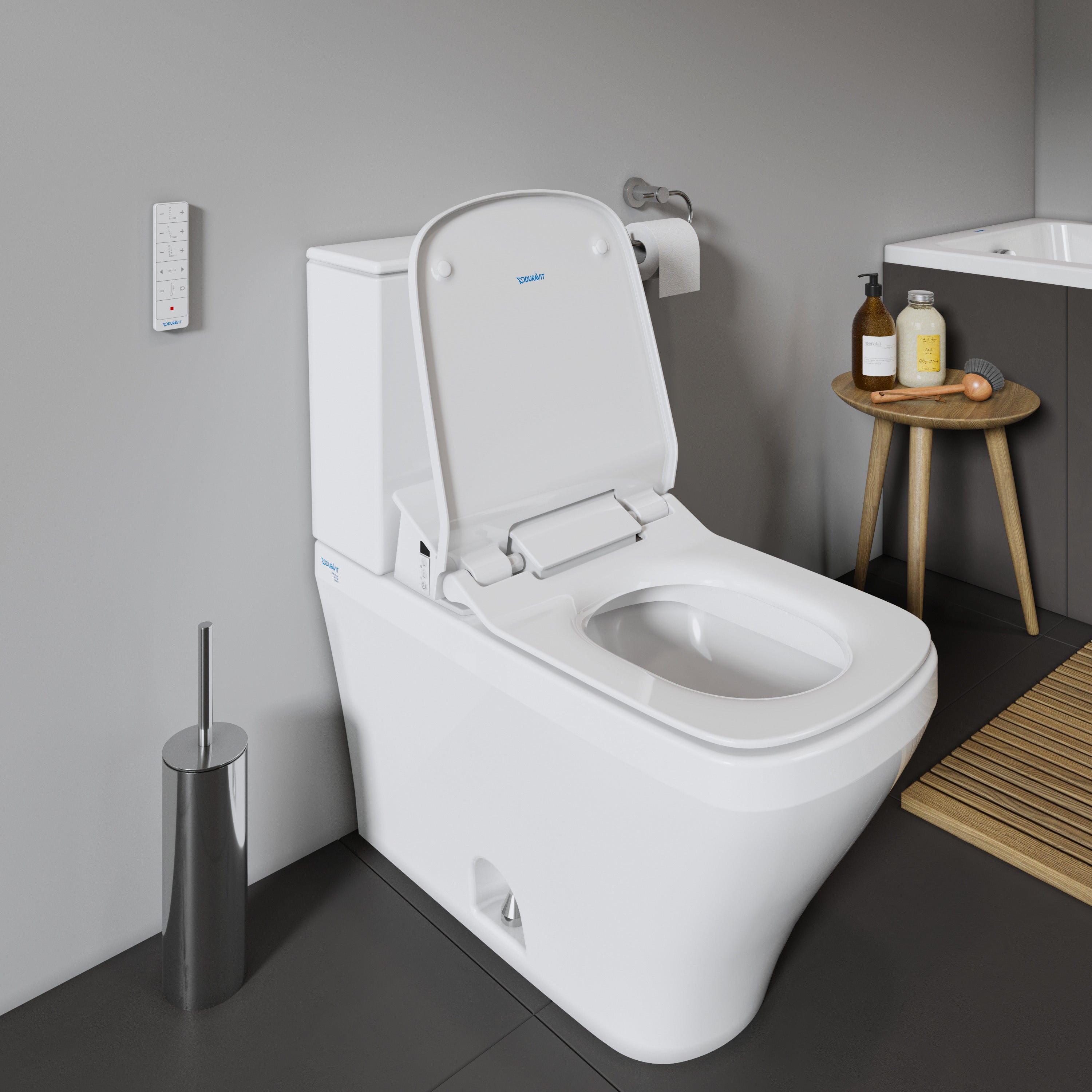 DuraStyle 1.32/0.92 GPF Dual Flush Elongated Toilet Bowl in White