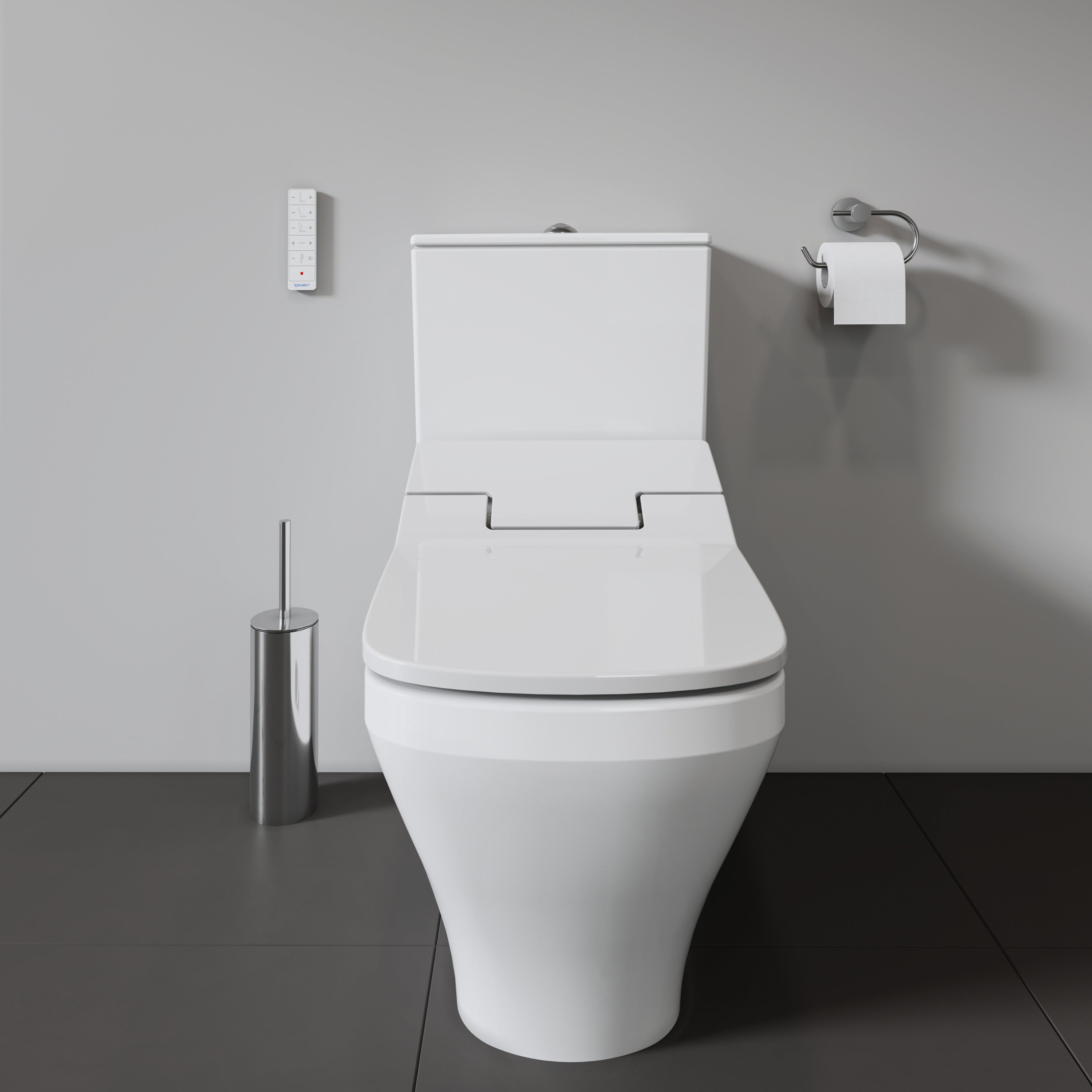 DuraStyle 1.32/0.92 GPF Dual Flush Elongated Toilet Bowl in White