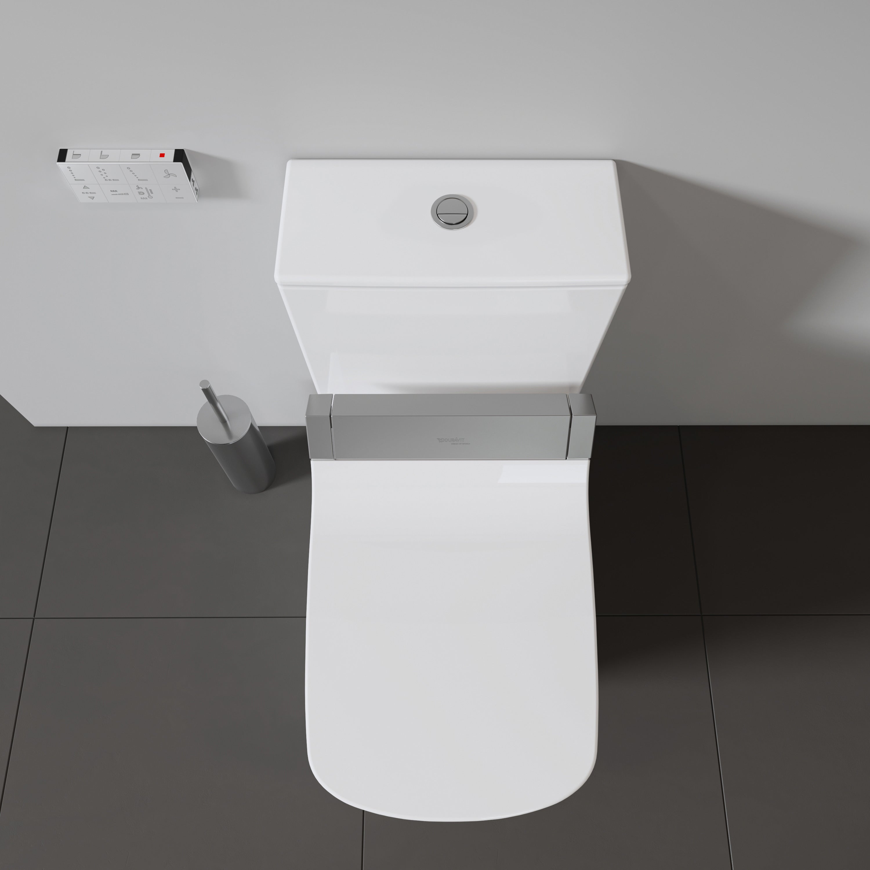 DuraStyle 1.32/0.92 GPF Dual Flush Elongated Toilet Bowl in White