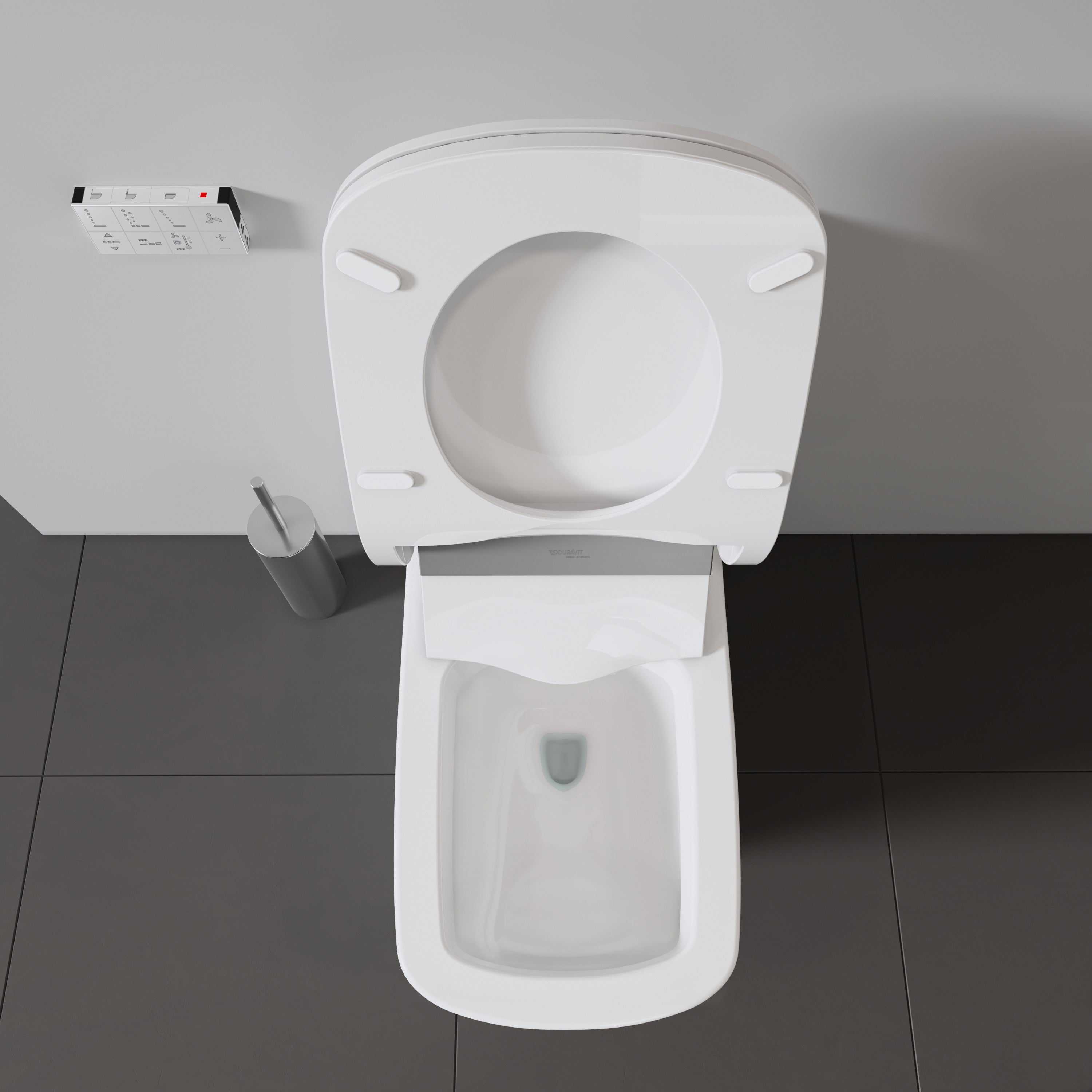 DuraStyle 1.32/0.92 GPF Dual Flush Elongated Toilet Bowl in White
