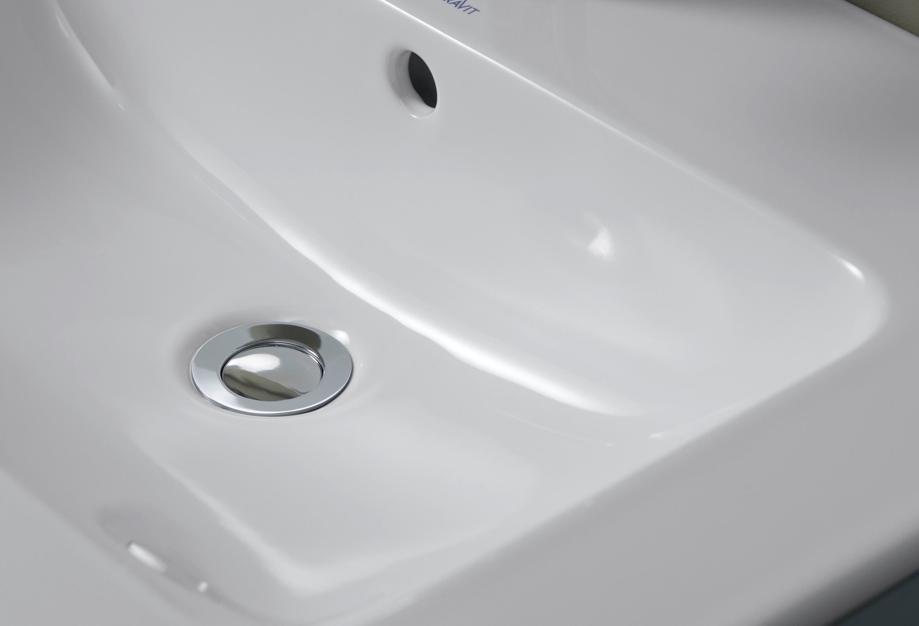ME by Starck 24 3/4" Rectangular Wall Mounted Sink in White with Overflow