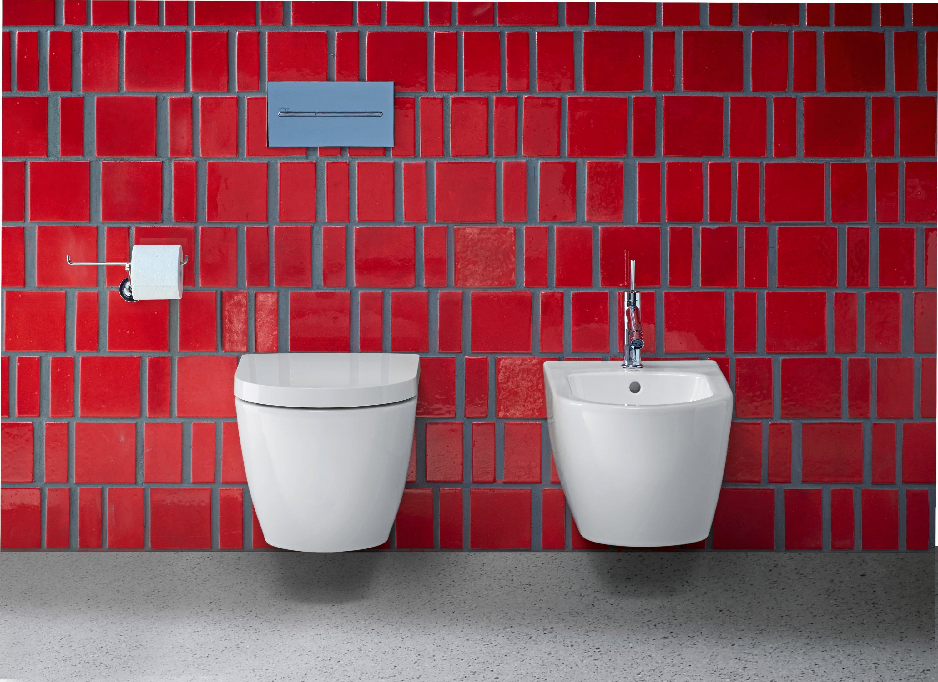 ME by Starck 1.28/0.8 GPF Dual Flush Rimless ADA Compliant Round Wall Mounted Toilet in White - Seat, Actuator, and In-Wall Tank and Carrier Sold Separately