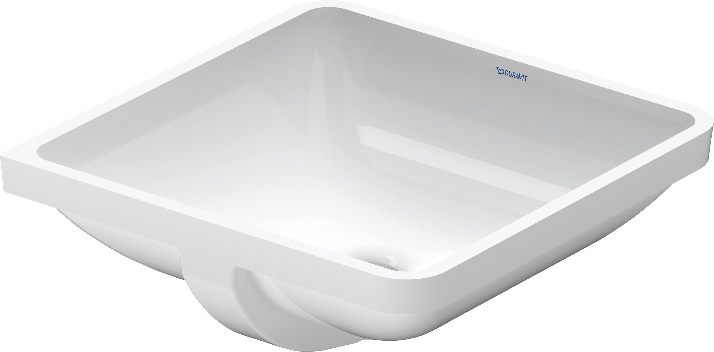 Starck 3 18 1/4" Rectangular Undermount Sink in White with Overflow