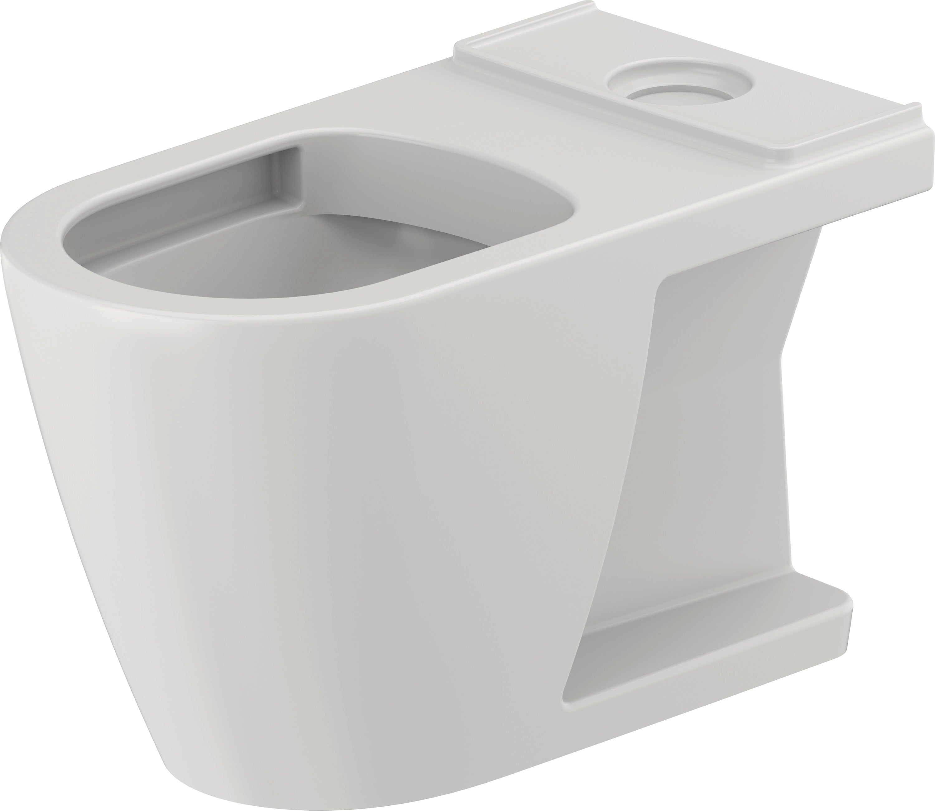 D-Neo 1.28 GPF Single Flush Rimless Elongated Toilet Bowl in White