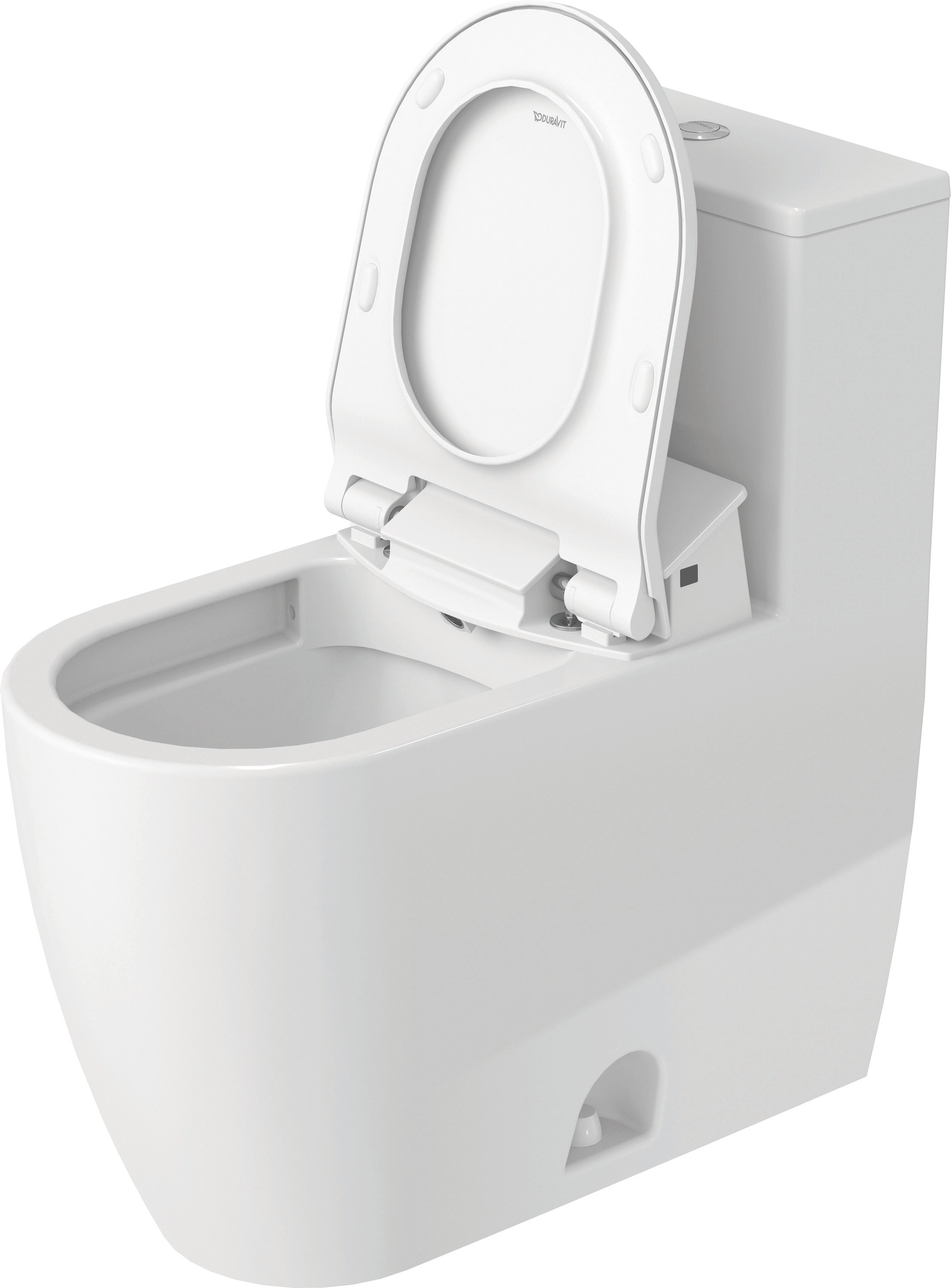 SensoWash Slim Elongated Bidet Toilet Seat in White, with Remote, Concealed Connections