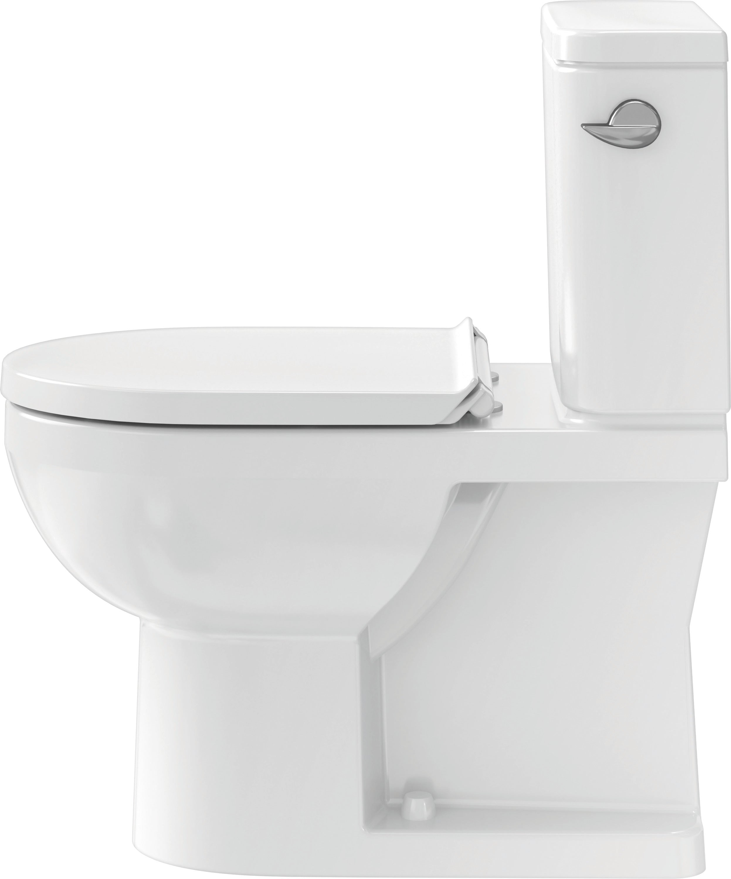 Duravit No.1 1.28 GPF Single Flush Toilet Tank in White with Right Lever Flush