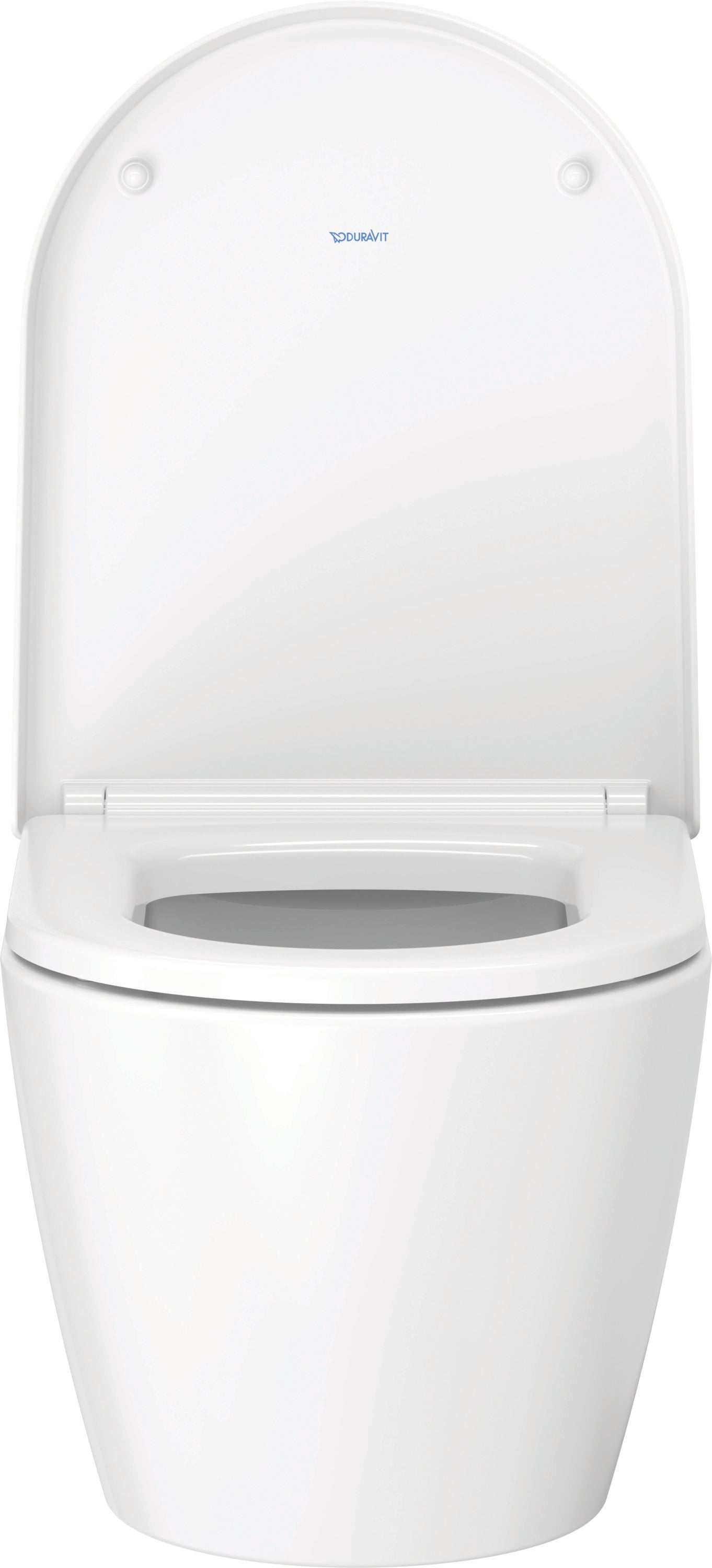 ME by Starck 1.28/0.8 GPF Dual Flush Rimless ADA Compliant Compact Elongated Wall Mounted Toilet in White