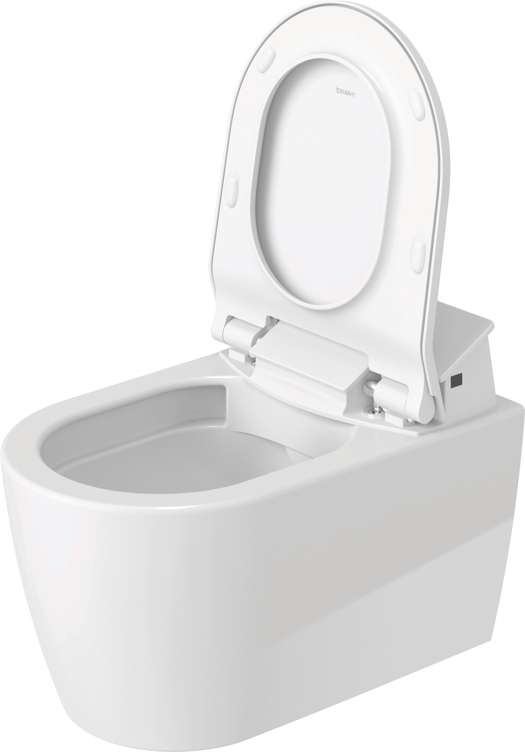 SensoWash Slim Elongated Bidet Toilet Seat in White, with Remote, Concealed Connections