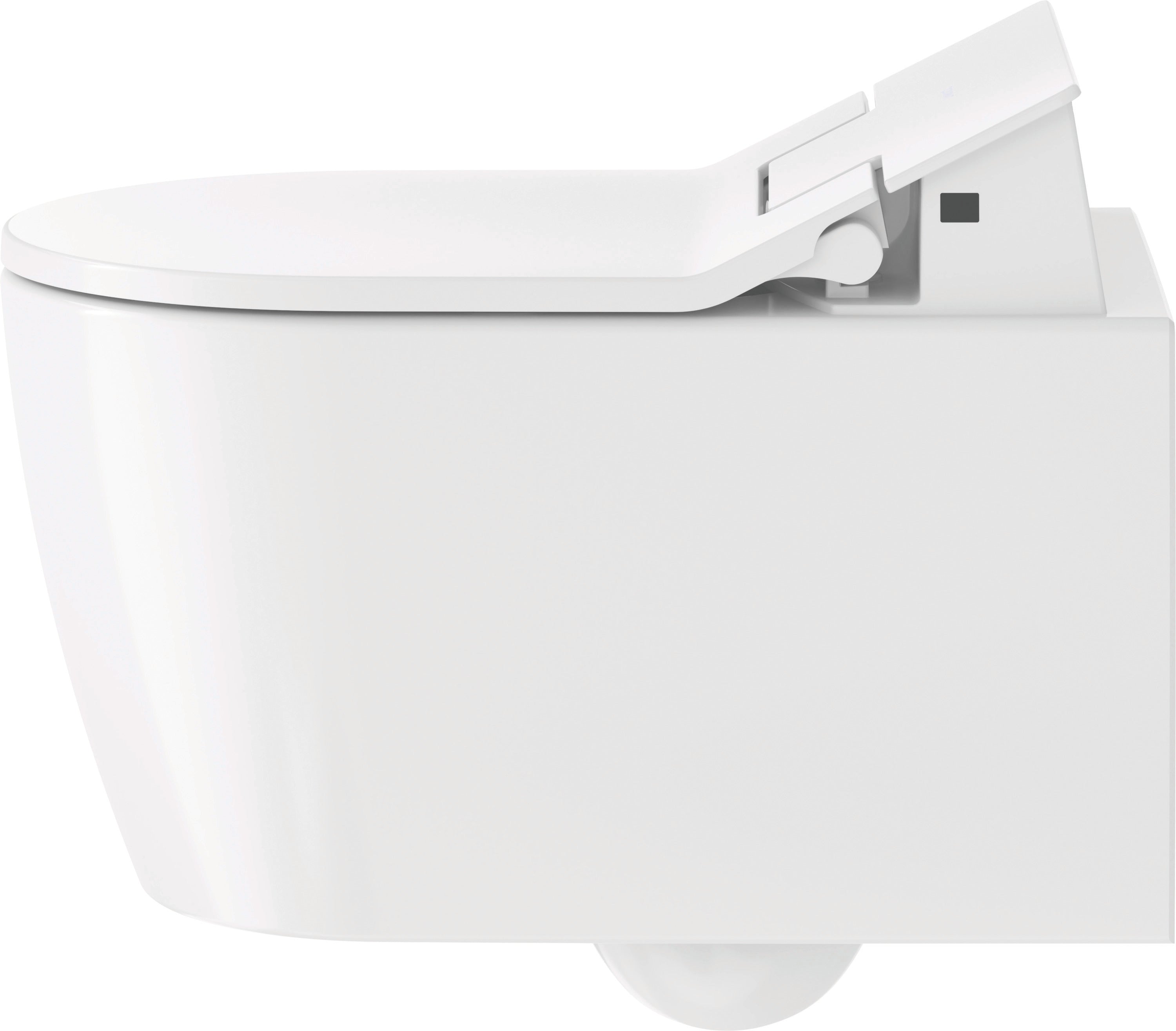 SensoWash Slim Elongated Bidet Toilet Seat in White, with Remote, Concealed Connections