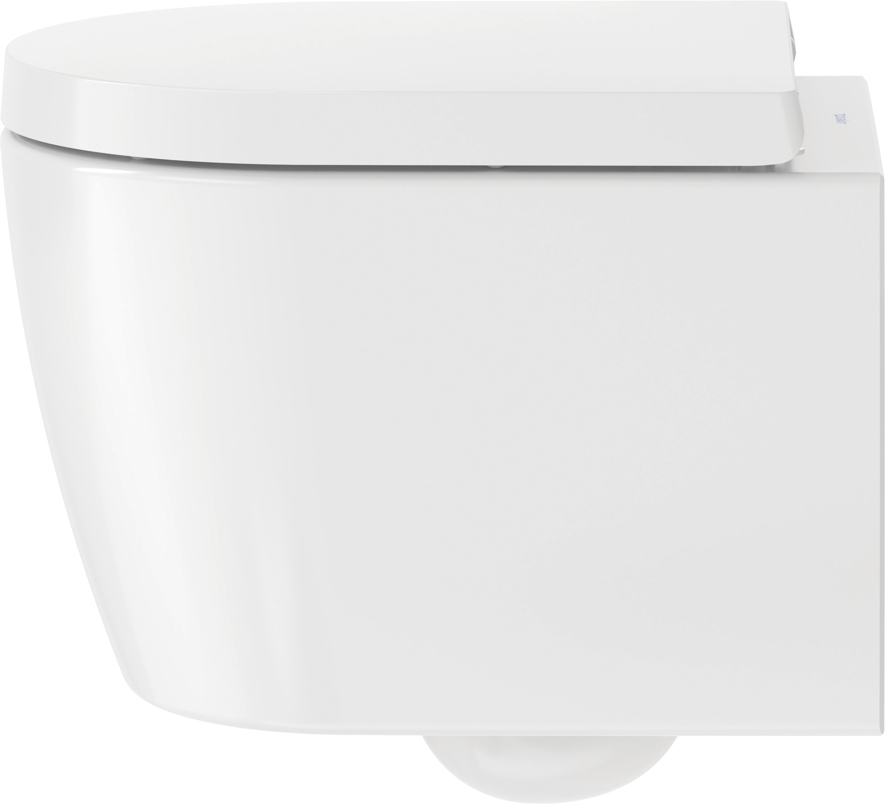 ME by Starck 1.28/0.8 GPF Dual Flush Rimless ADA Compliant Round Wall Mounted Toilet in White - Seat, Actuator, and In-Wall Tank and Carrier Sold Separately