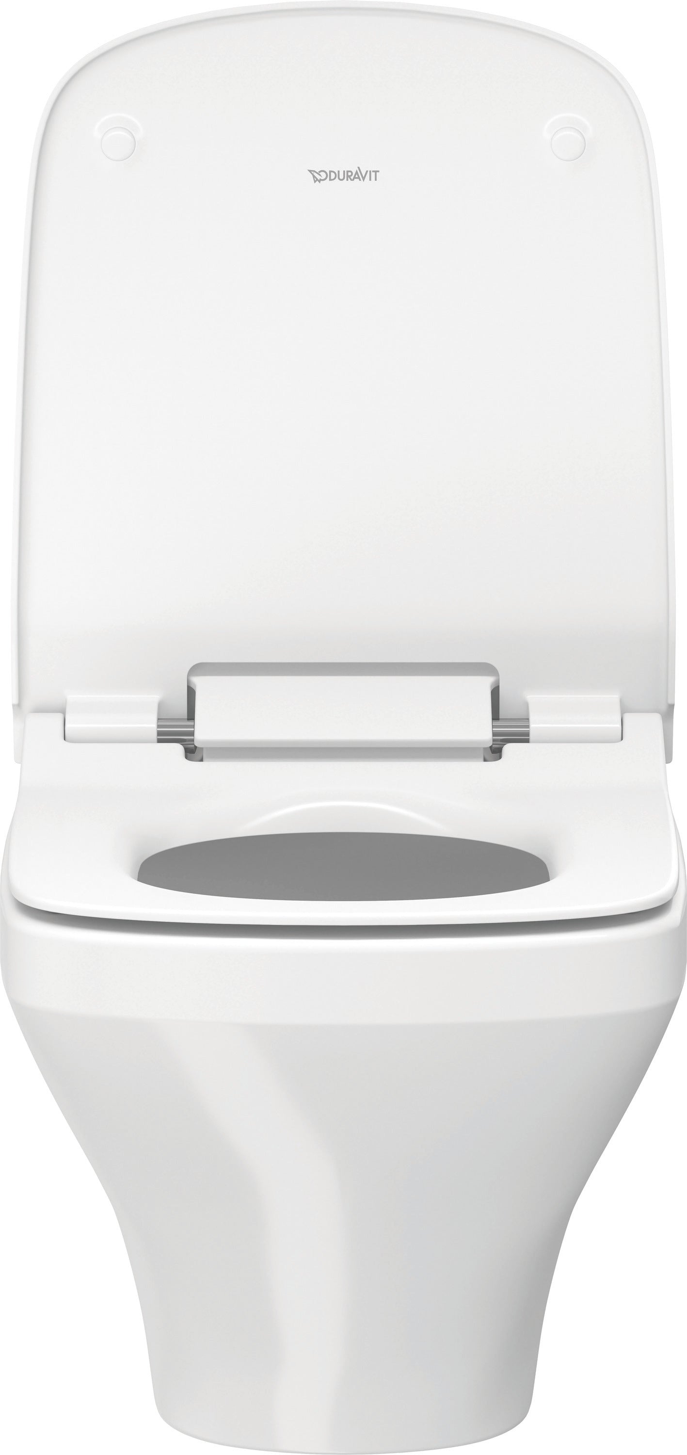 DuraStyle 1.28/0.8 GPF Dual Flush ADA Compliant Elongated Wall Mounted Toilet in White - Seat, Actuator, and In-Wall Tank and Carrier Sold Separately