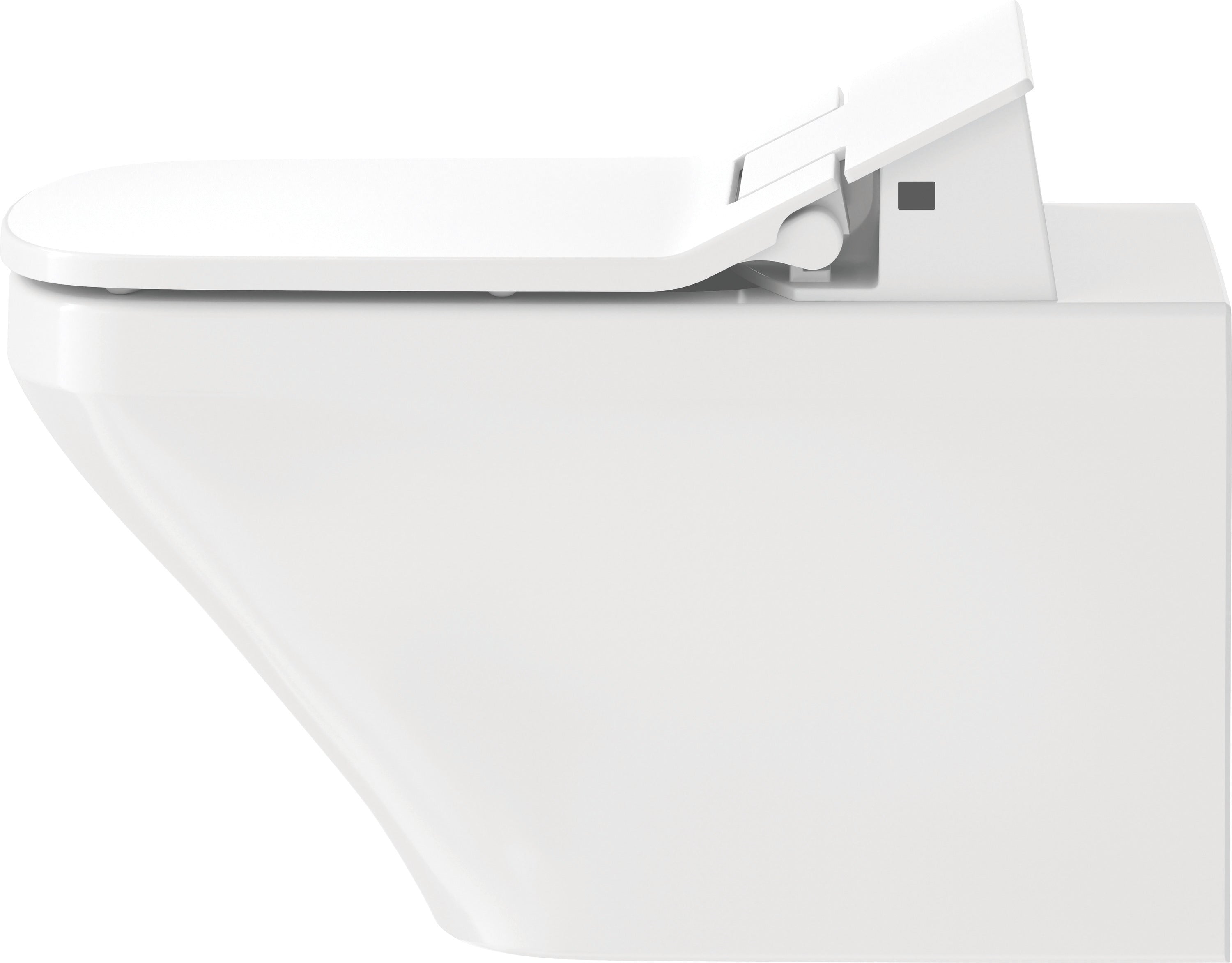 DuraStyle 1.28/0.8 GPF Dual Flush ADA Compliant Elongated Wall Mounted Toilet in White - Seat, Actuator, and In-Wall Tank and Carrier Sold Separately