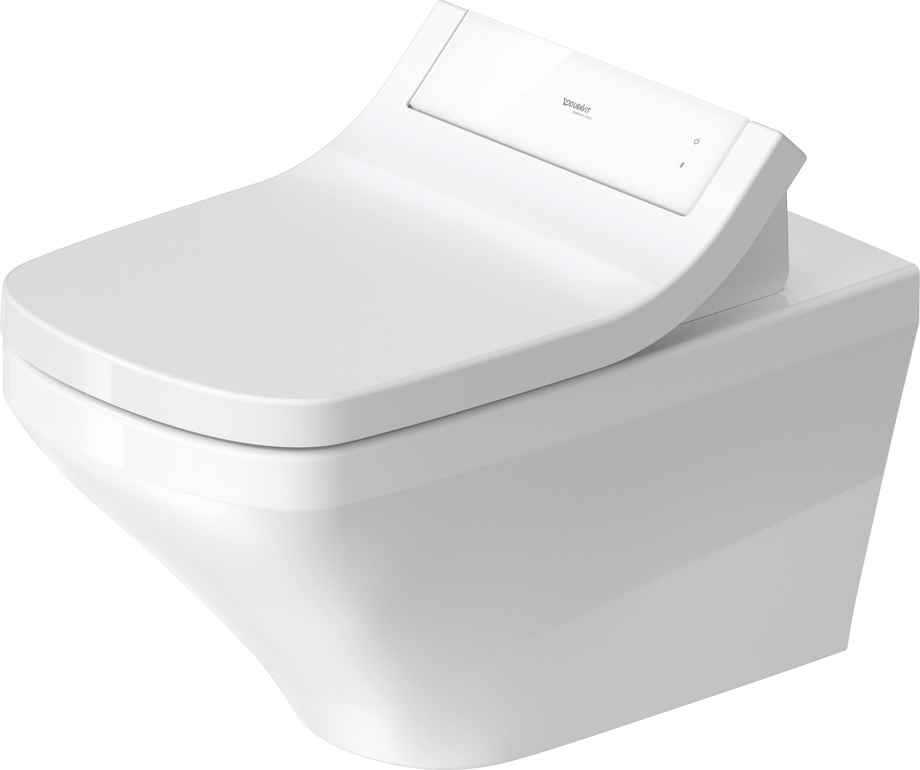 DuraStyle 1.28/0.8 GPF Dual Flush ADA Compliant Elongated Wall Mounted Toilet in White - Seat, Actuator, and In-Wall Tank and Carrier Sold Separately