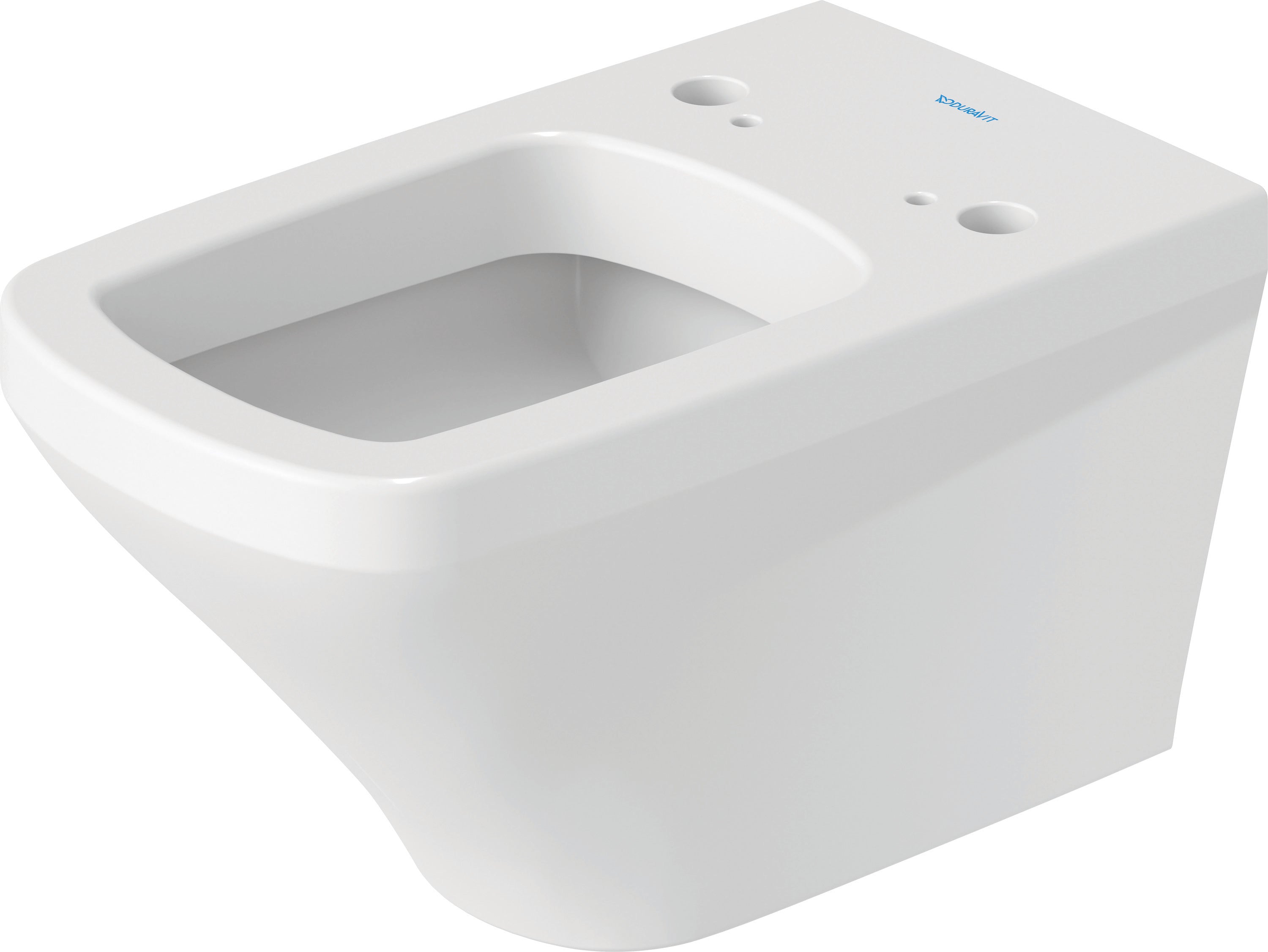 DuraStyle 1.28/0.8 GPF Dual Flush ADA Compliant Elongated Wall Mounted Toilet in White - Seat, Actuator, and In-Wall Tank and Carrier Sold Separately