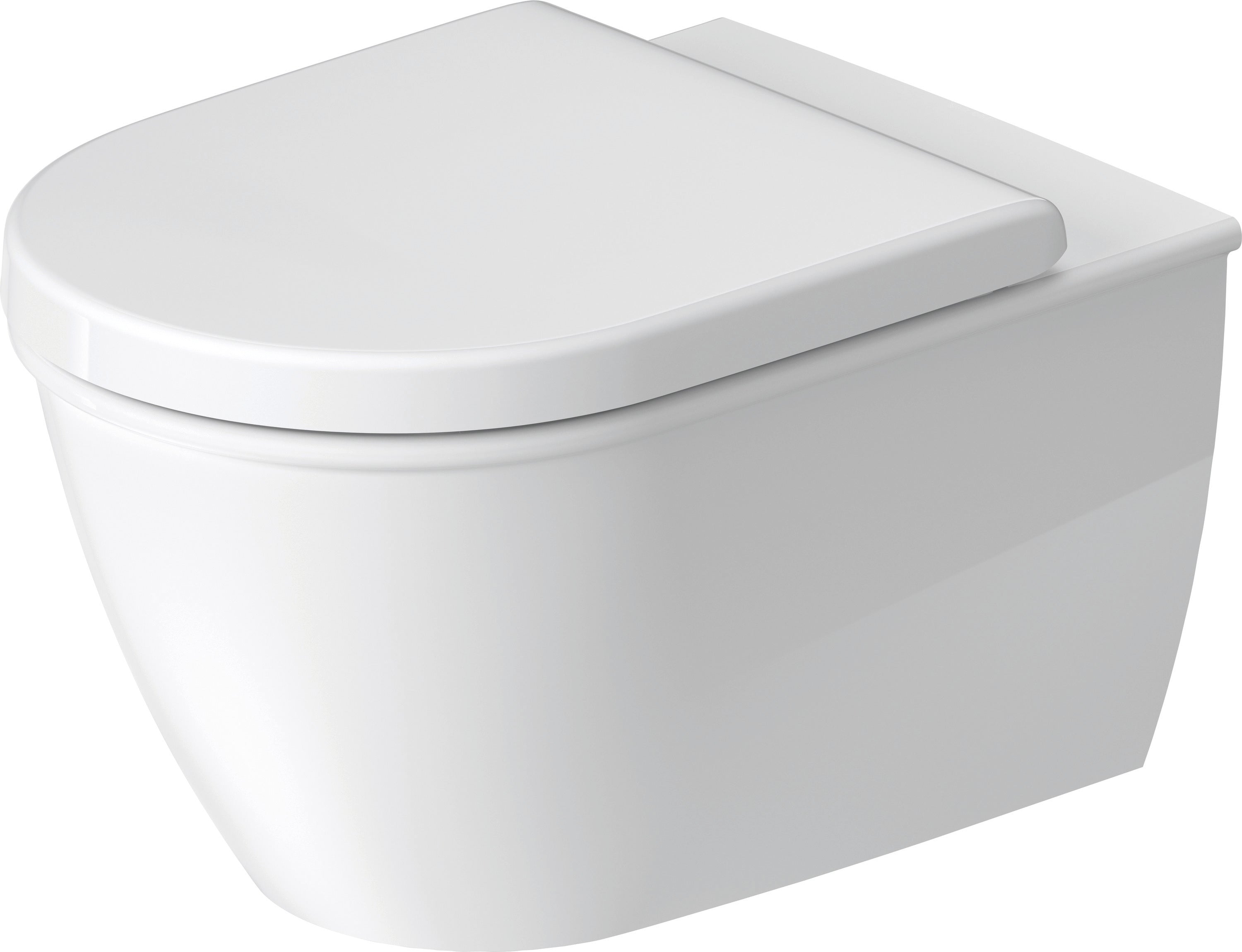 Darling New 1.6/0.8 GPF Dual Flush ADA Compliant Elongated Wall Mounted Toilet in White