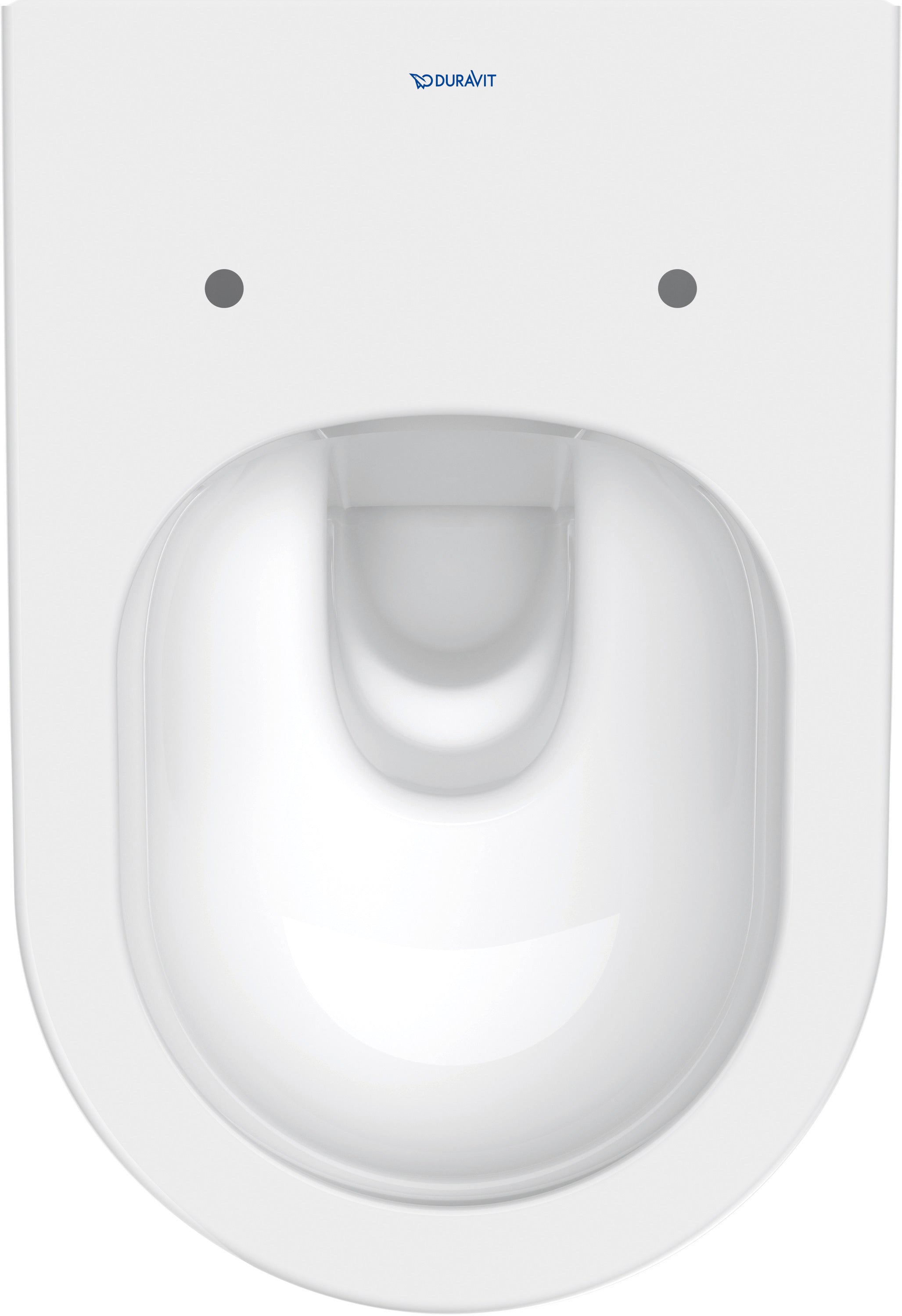 D-Neo 1.28/0.8 GPF Dual Flush Rimless ADA Compliant Round Wall Mounted Toilet in White