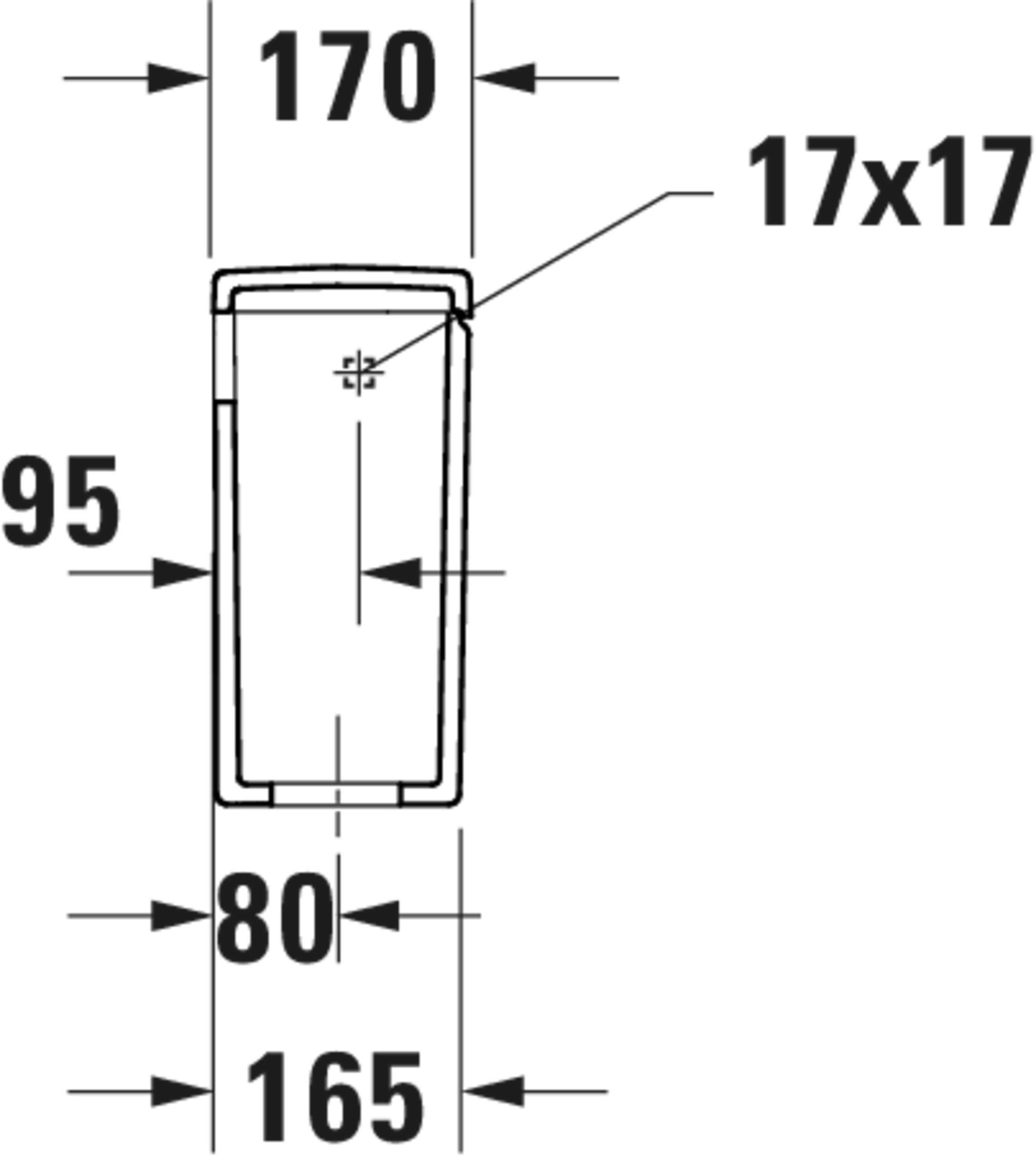 Duravit No.1 1.28 GPF Single Flush Toilet Tank in White with Right Lever Flush