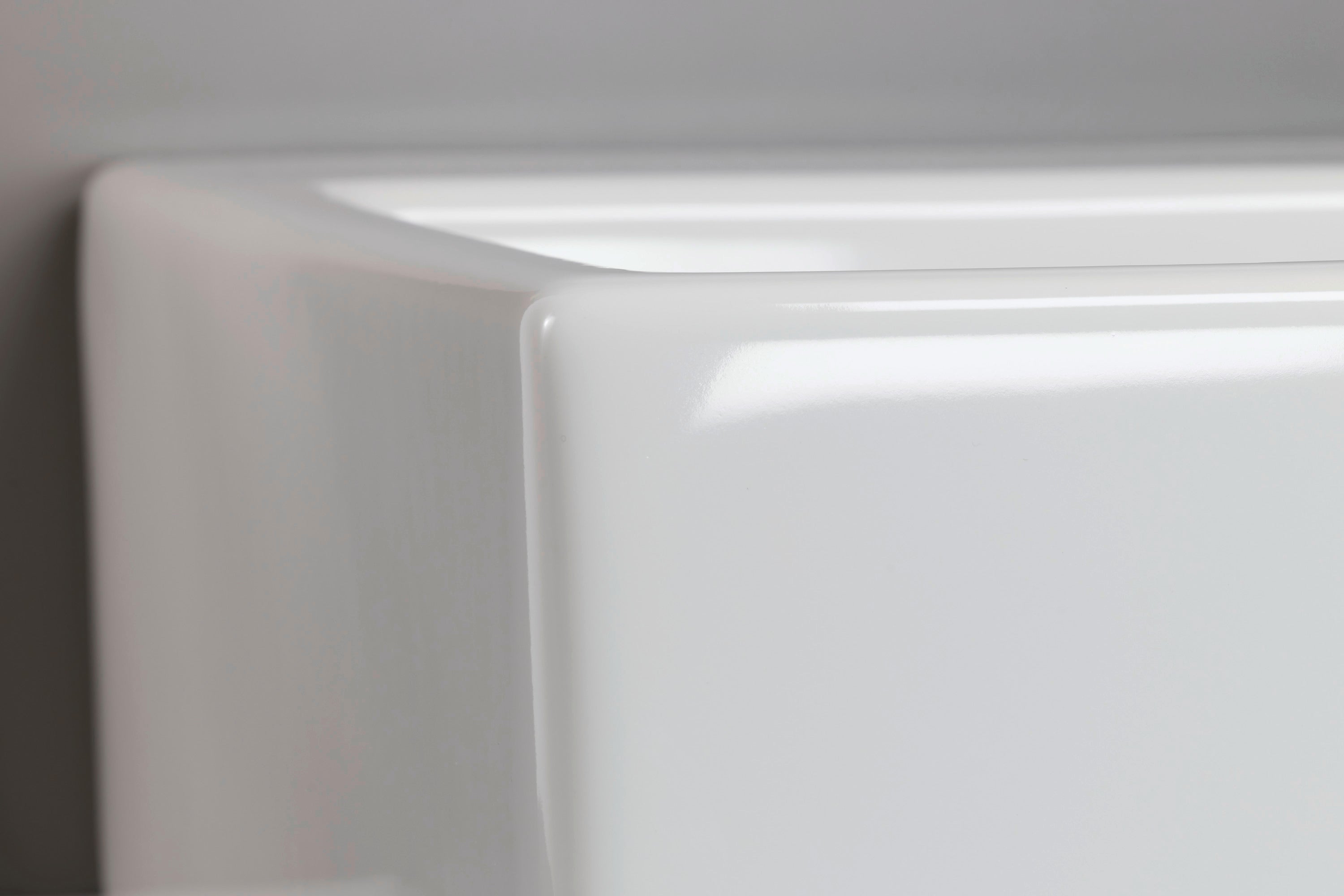 Vero 39 3/8" Rectangular Wall Mounted Sink in White with Two Sets of Single Faucet Holes and with Overflow