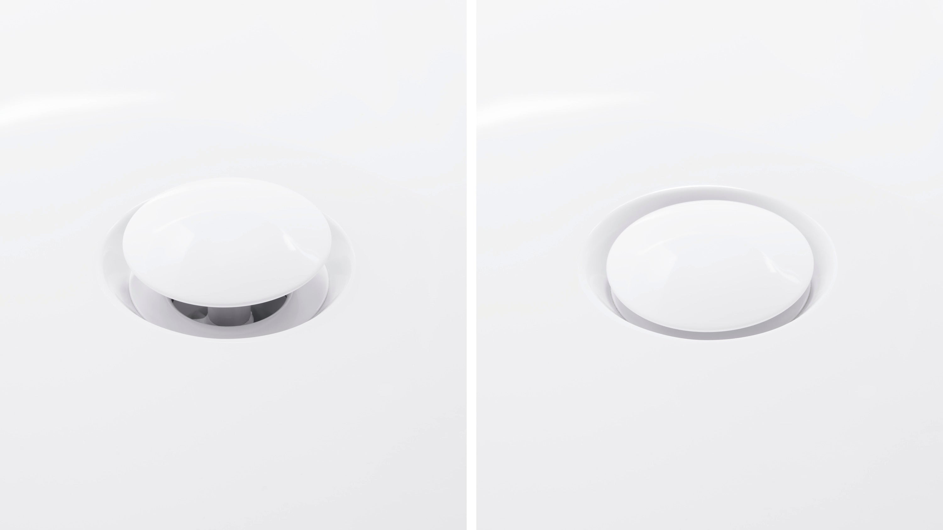 Duravit No.1 66 1/8" x 31 1/2" Oval Freestanding Bathtub in White Acrylic with Center Drain, Drain Included
