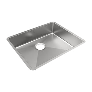 Alternate Image for Elkay Crosstown 23" Undermount Stainless Steel ADA Kitchen Sink, Polished Satin, 18 Gauge, ECTRUAD211755