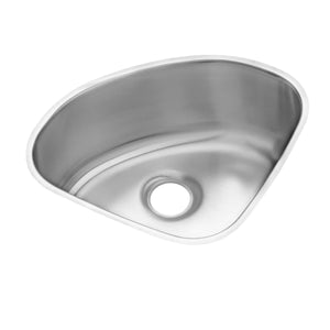 Alternate Image for Elkay Lustertone Classic 14" Undermount Stainless Steel Kitchen Sink, Lustrous Satin, 18 Gauge, ELUH1111