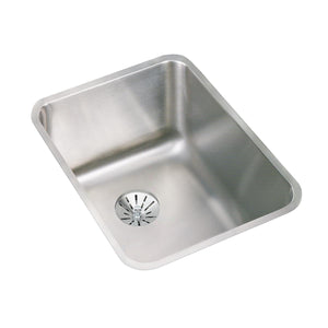 Alternate Image for Elkay Lustertone Classic 17" Undermount Stainless Steel Kitchen Sink, Lustrous Satin, 18 Gauge, ELUH141810PD