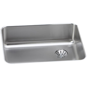 Alternate Image for Elkay Lustertone Classic 26" Undermount Stainless Steel Kitchen Sink, Lustrous Satin, 18 Gauge, ELUH2317RPD