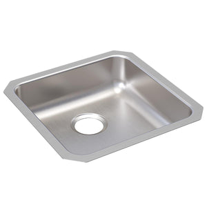 Alternate Image for Elkay Lustertone Classic 19" Undermount Stainless Steel ADA Kitchen Sink, Lustrous Satin, 18 Gauge, ELUHAD161645