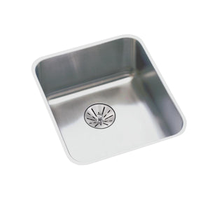 Alternate Image for Elkay Lustertone Classic 19" Undermount Stainless Steel ADA Kitchen Sink, Lustrous Satin, 18 Gauge, ELUHAD161655PD