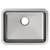 Elkay Lustertone Classic 24" Undermount Stainless Steel ADA Kitchen Sink, Lustrous Satin, 18 Gauge, ELUHAD211555