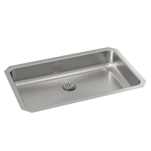 Alternate Image for Elkay Lustertone Classic 31" Undermount Stainless Steel ADA Kitchen Sink, Lustrous Satin, 18 Gauge, ELUHAD281655PD