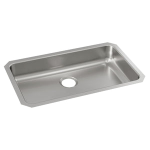 Alternate Image for Elkay Lustertone Classic 31" Undermount Stainless Steel ADA Kitchen Sink, Lustrous Satin, 18 Gauge, ELUHAD281655