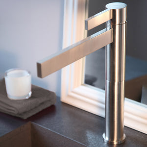 Alternate Image for MaestroBath 1.2 GPM Primavera ADA Bathroom Faucet, Brushed Nickel, Without pop-up drain, Lead-Free Brass, FAU-PRM-BNI