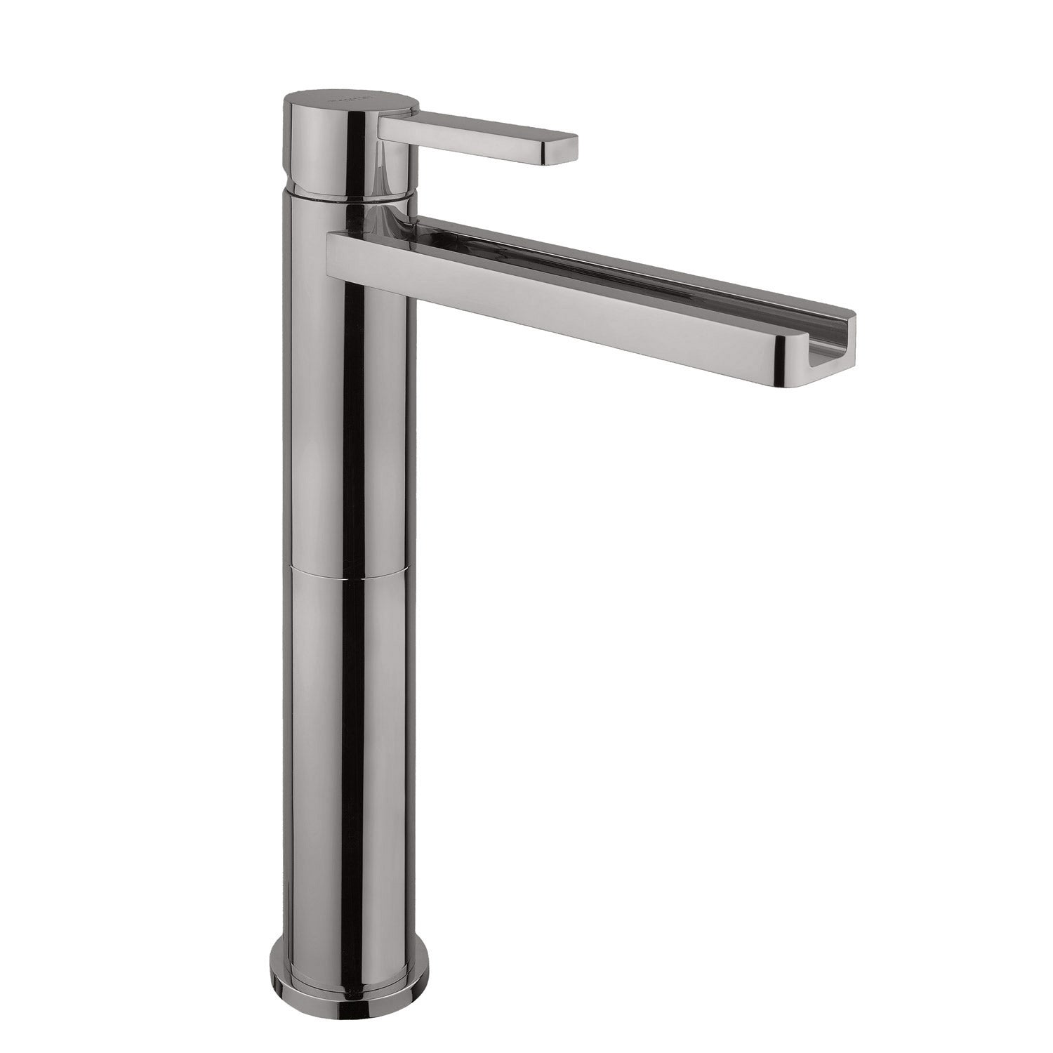 MaestroBath 1.2 GPM Flusso Luxury Waterfall ADA Bathroom Faucet, Polished Nickel, Lead-Free Brass, FAU-FLS-PNI