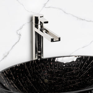 Alternate Image for MaestroBath 1.2 GPM Flusso Luxury Waterfall ADA Bathroom Faucet, Polished Nickel, Lead-Free Brass, FAU-FLS-PNI