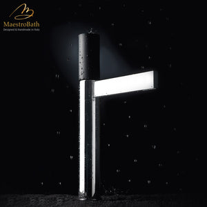 Alternate Image for MaestroBath 1.2 GPM Primavera ADA Bathroom Faucet, Brushed Nickel, Without pop-up drain, Lead-Free Brass, FAU-PMR-BNI