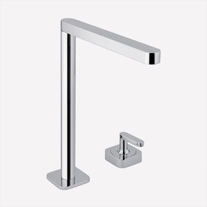 Alternate Image for MaestroBath 1.2 GPM Ninfea Luxury Single Handle ADA Bathroom Sink Faucet, Polished Chrome, High, Lead-Free Brass, FAU-NIH-PCR