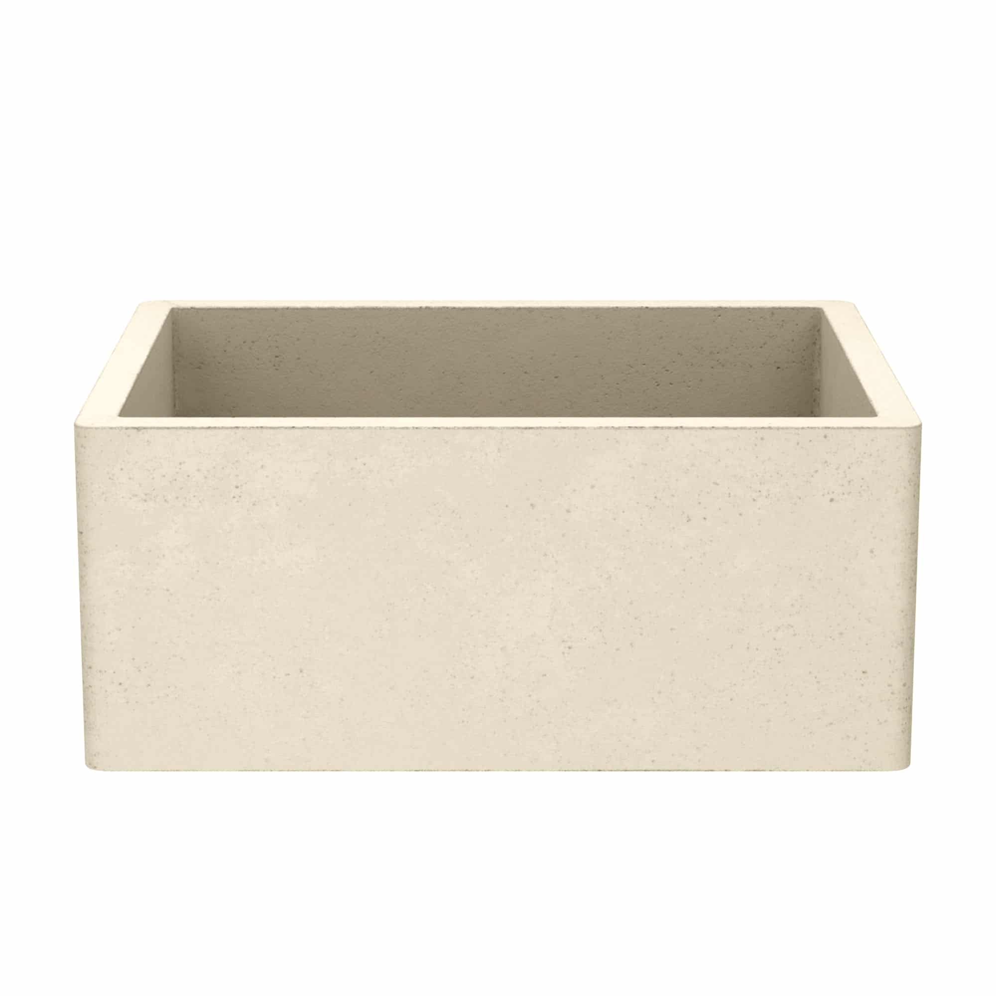 Native Trails 24" NativeStone Concrete Farmhouse Sink, Sand, NSK2418-D Product Image
