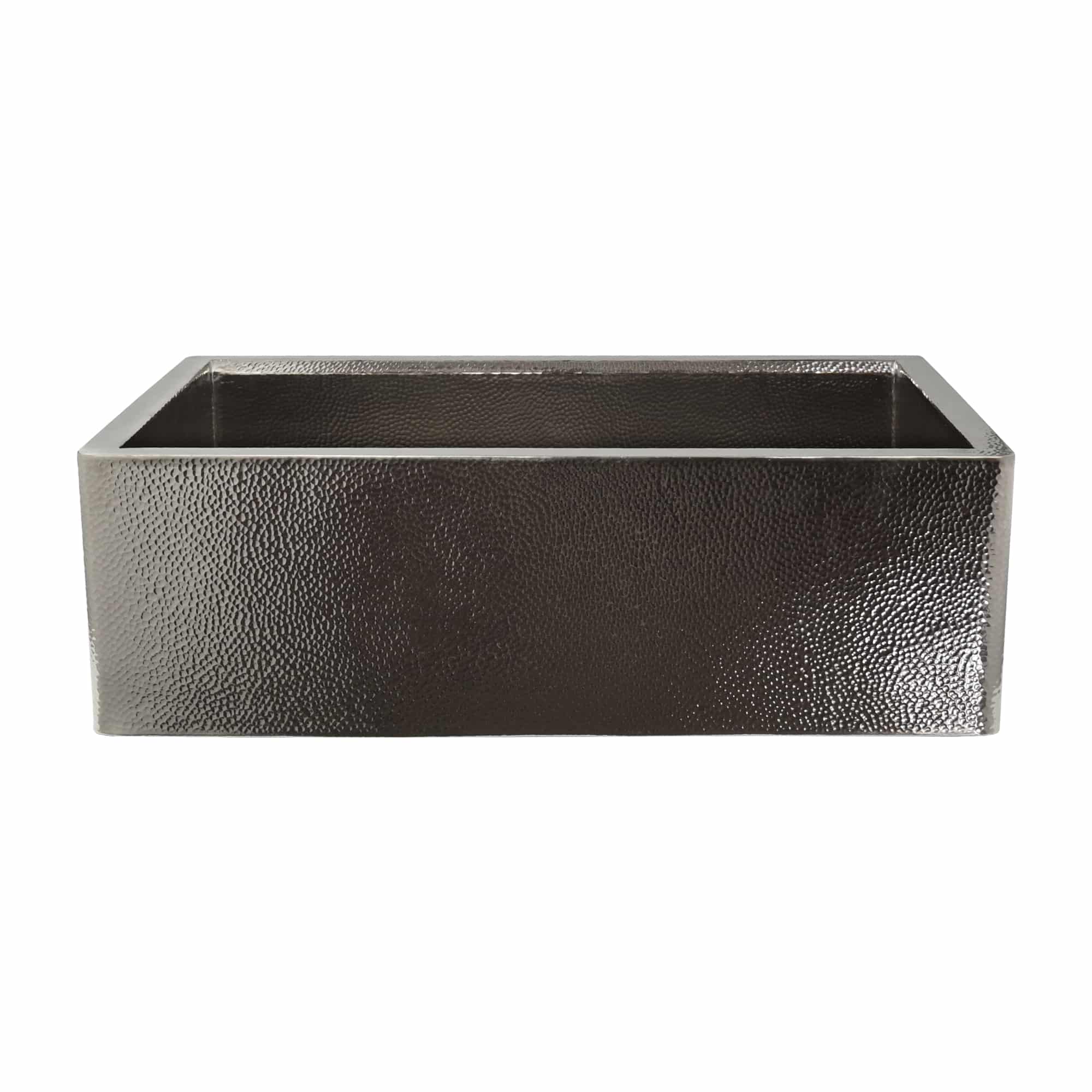 Native Trails Concierge 33" Nickel Workstation Farmhouse Kitchen Sink, Brushed Nickel, CPKG573 Product Image