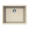 Houzer Quartztone 24 inch Linen Granite Composite Undermount Single Bowl Kitchen Sink - G-100U LINEN