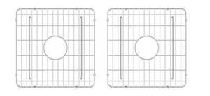 Alternate Image for Crestwood CW-GRID-362DBL Grid for Fireclay Farmhouse Sinks CW-MOD-362-DBL-WHITE, CW-MOD-362-DBL-CHARCOAL