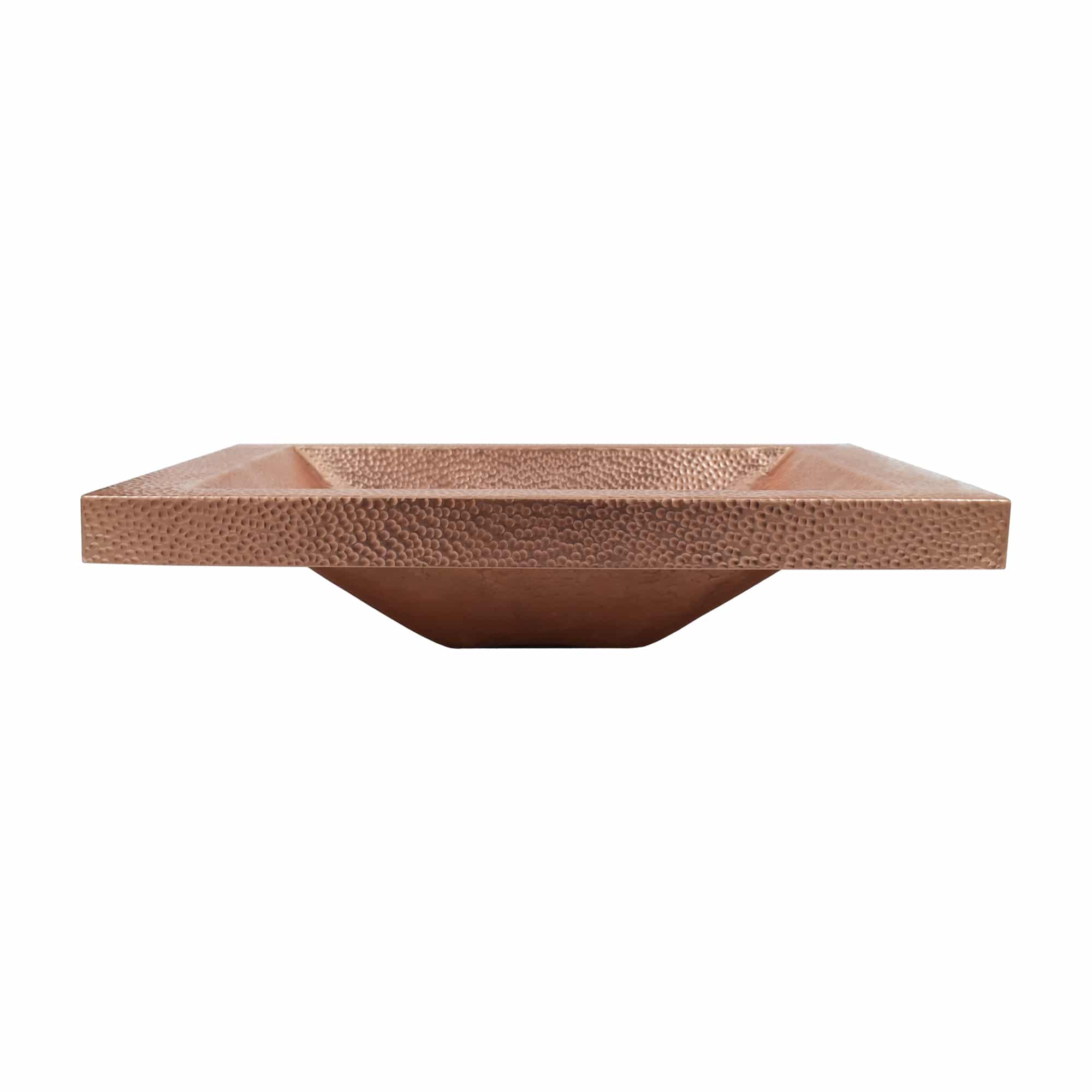 Native Trails Hana 20" x 13" Rectangle Drop In Copper Bathroom Sink, Polished Copper, 16 Gauge, CPS442 Product Image
