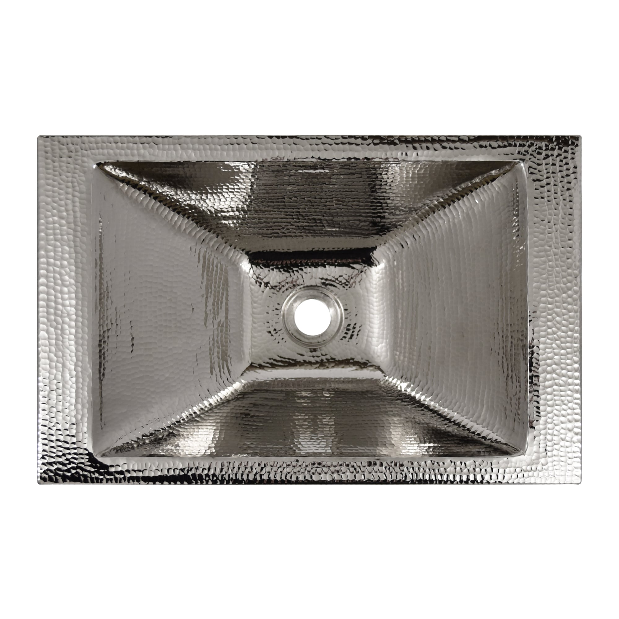 Native Trails Hana 20" x 13" Rectangle Drop In Nickel Bathroom Sink, Polished Nickel, CPS842 Product Image