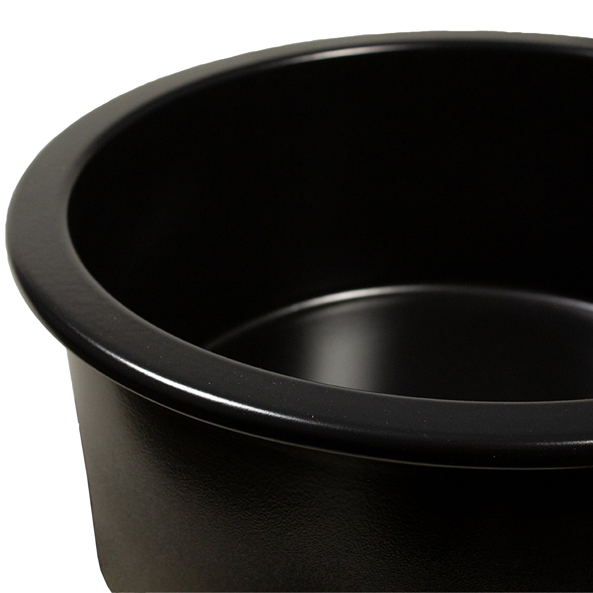 Nantucket Sinks Cape 18" Round Fireclay Bar/Prep Sink with Accessories, Matte Black, Hyannis-18MB