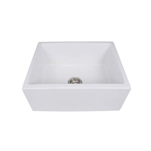 Alternate Image for Nantucket Sinks Cape 24" Fireclay Farmhouse Sink, White, Hyannis-24