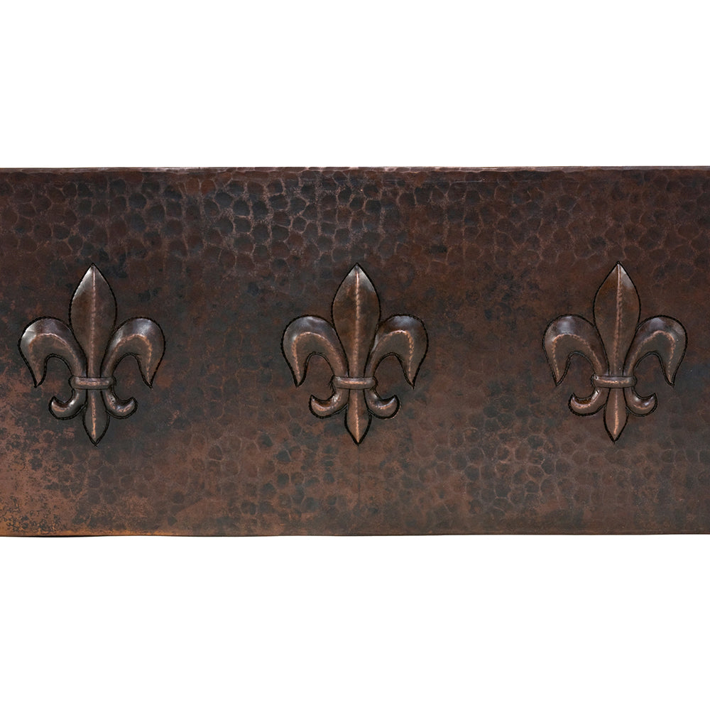 Alternative View of Premier Copper Products 33" Copper Farmhouse Sink, Oil Rubbed Bronze, KASDB33229F