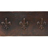 Alternative View of Premier Copper Products 33" Copper Farmhouse Sink, Oil Rubbed Bronze, KASDB33229F