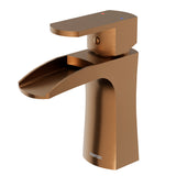 Karran Kassel 1.2 GPM Single Lever Handle Lead-free Brass ADA Bathroom Faucet, Basin, Brushed Copper, KBF440BC